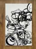 D'ORC #4 — Original Cover Art — original artwork by Franck Uzan