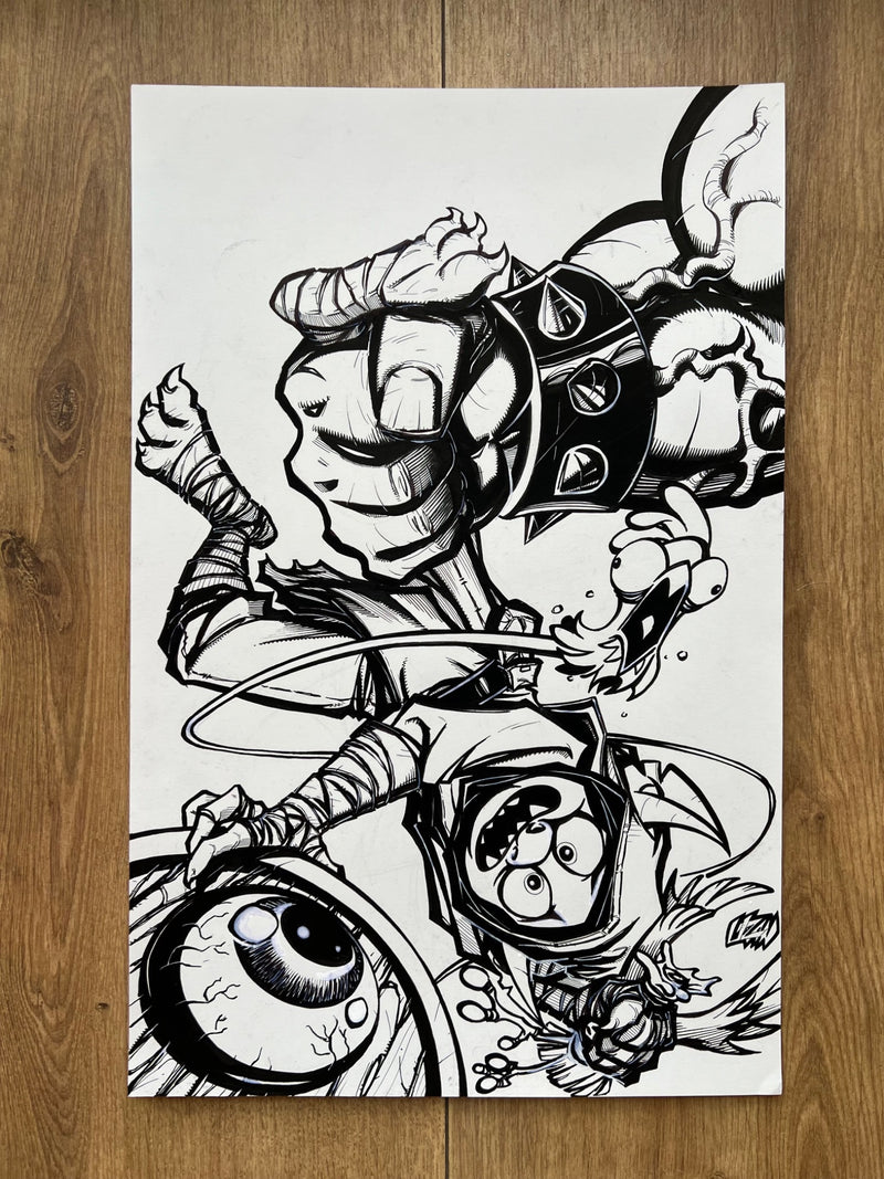 D'ORC #4 — Original Cover Art
