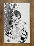 Pop Kill #1 — Original Cover Art — original artwork by Franck Uzan