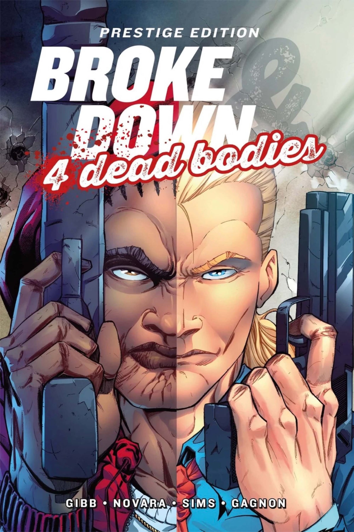 BD4DB #1 - Trade Prestige Edition variant comic book cover illustrated by Franck Uzan.