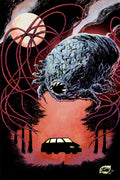 Beyond the Breach #1 Virgin Edition variant comic book cover illustrated by Franck Uzan.