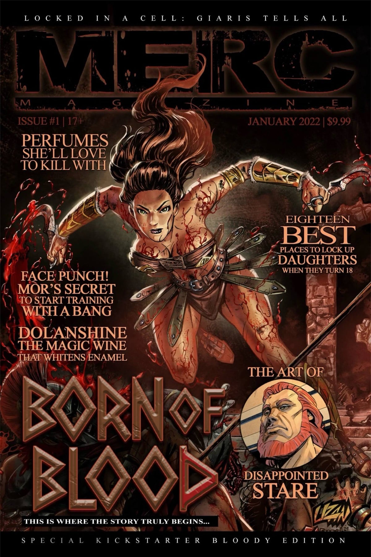 Born of  Blood #1 - KS Trade Edition
