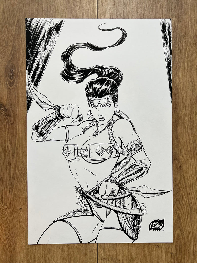 Born of Blood #6 — Original Cover Art