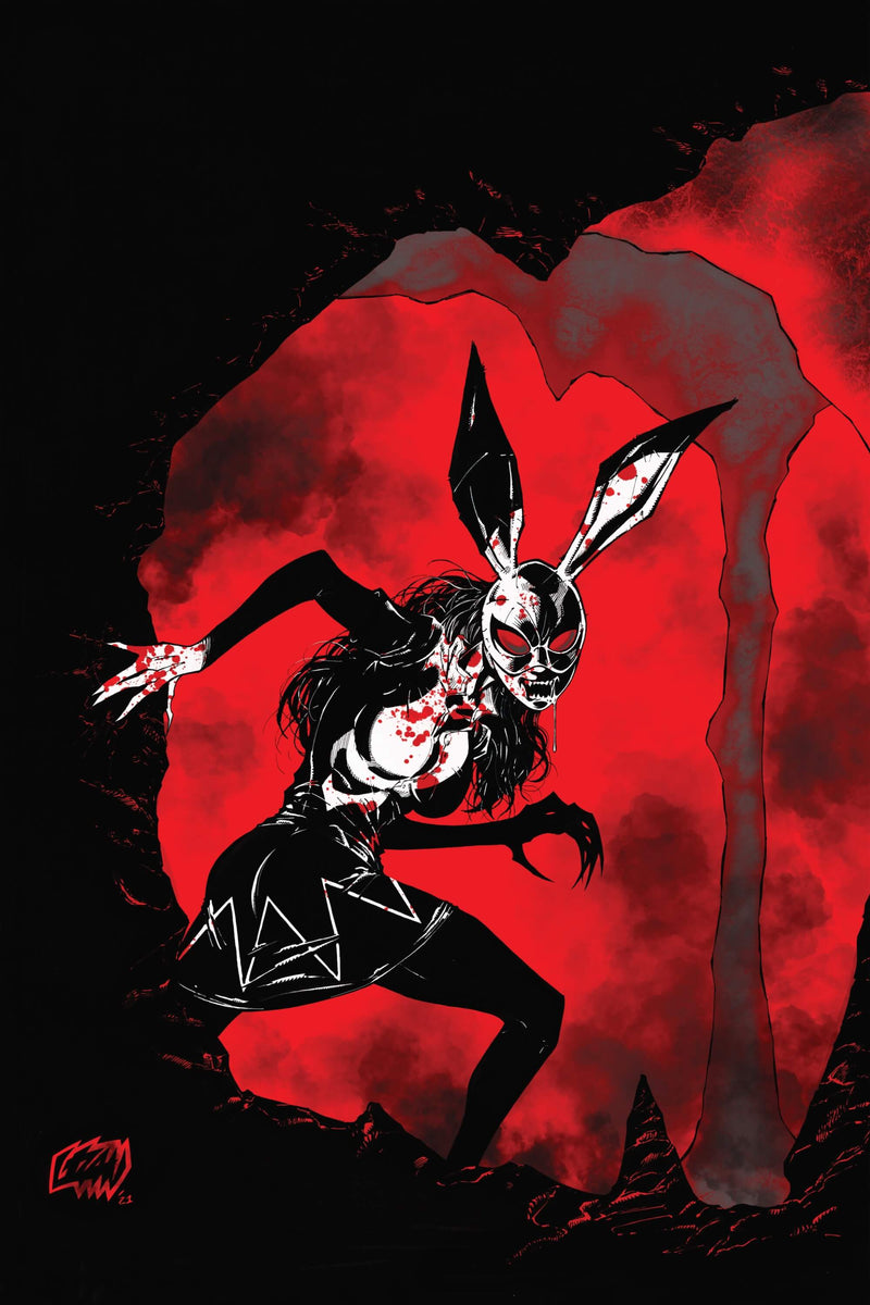 Bunny Mask #2 - Bloody Virgin Edition