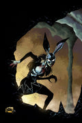 Bunny Mask #2 - Virgin Edition variant comic book cover illustrated by Franck Uzan.