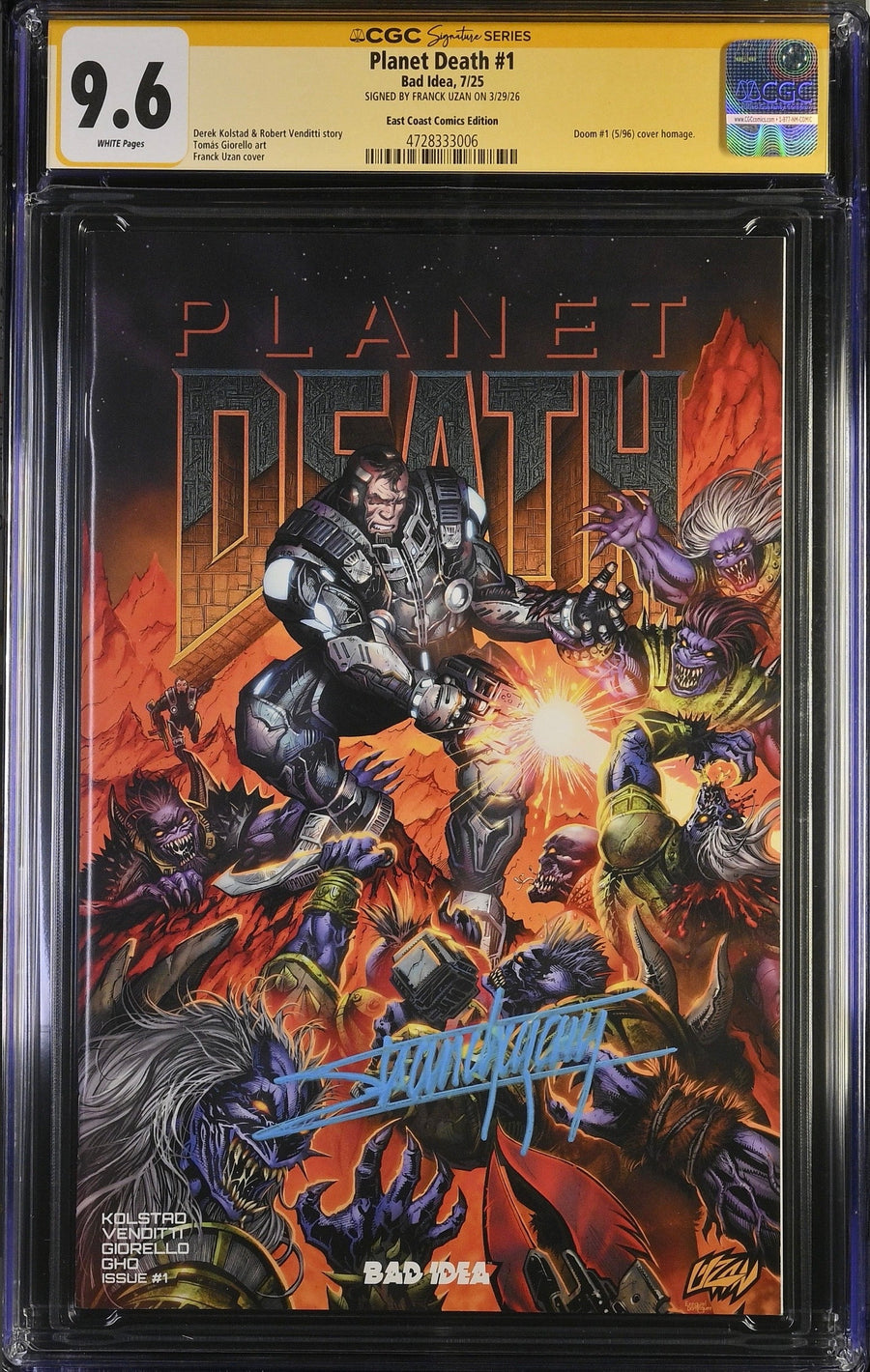 Planet Death #1 - Trade Edition