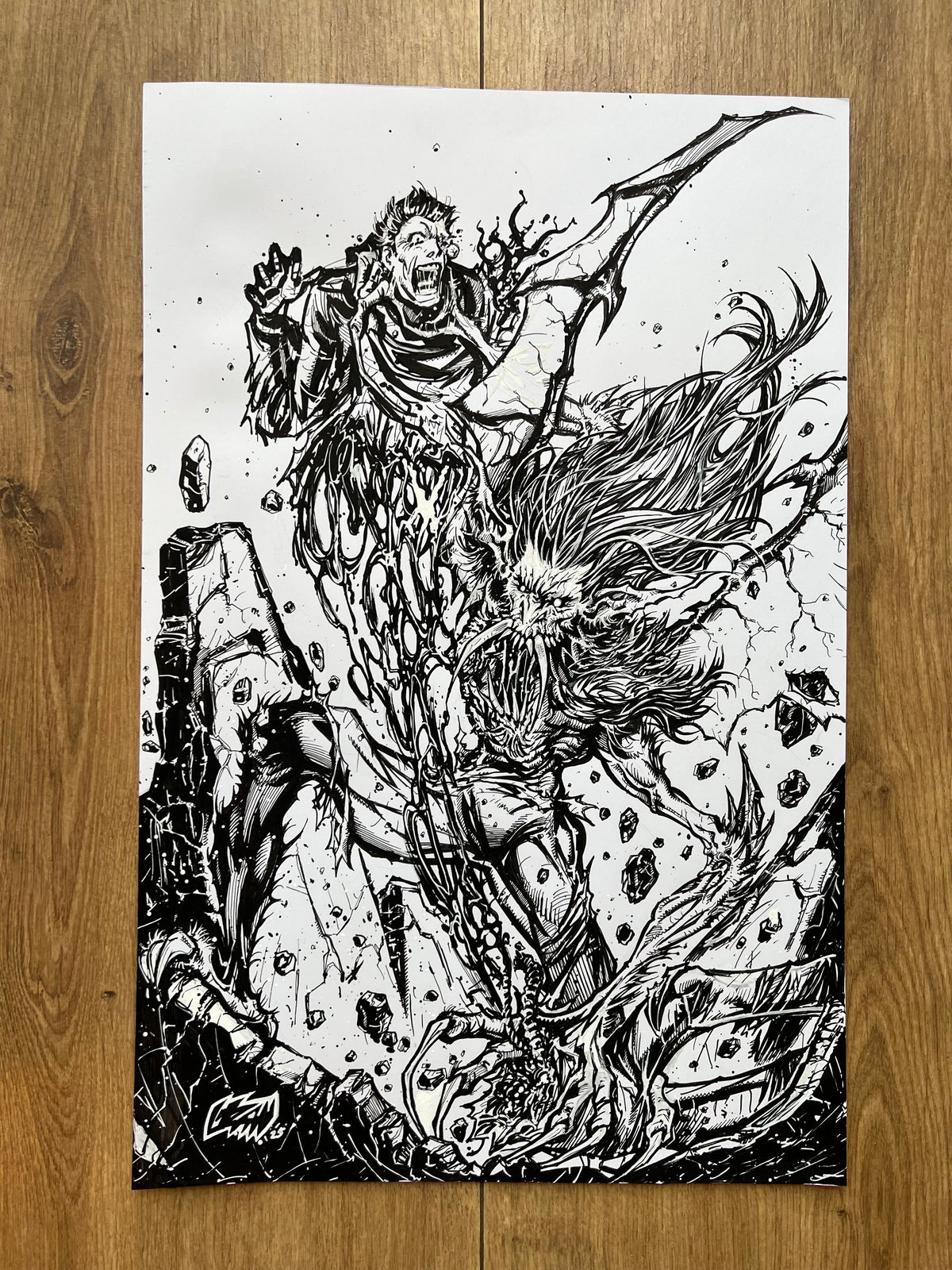 Cul-De-Sac #1 — Original Cover Art