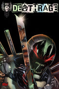 Deathrage #2 - KS Chromium Trade Edition variant comic book cover illustrated by Franck Uzan.