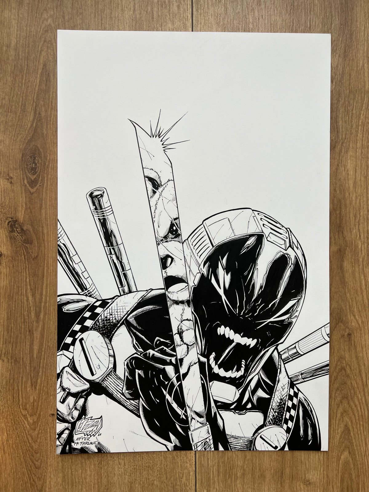 Deathrage #2 — Original Cover Art