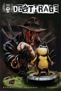 Deathrage #3  - KS Trade Edition variant comic book cover illustrated by Franck Uzan.