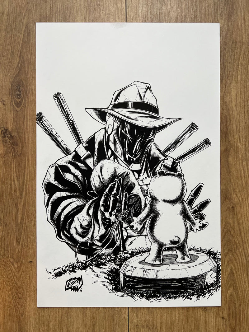 Deathrage #3 — Original Cover Art