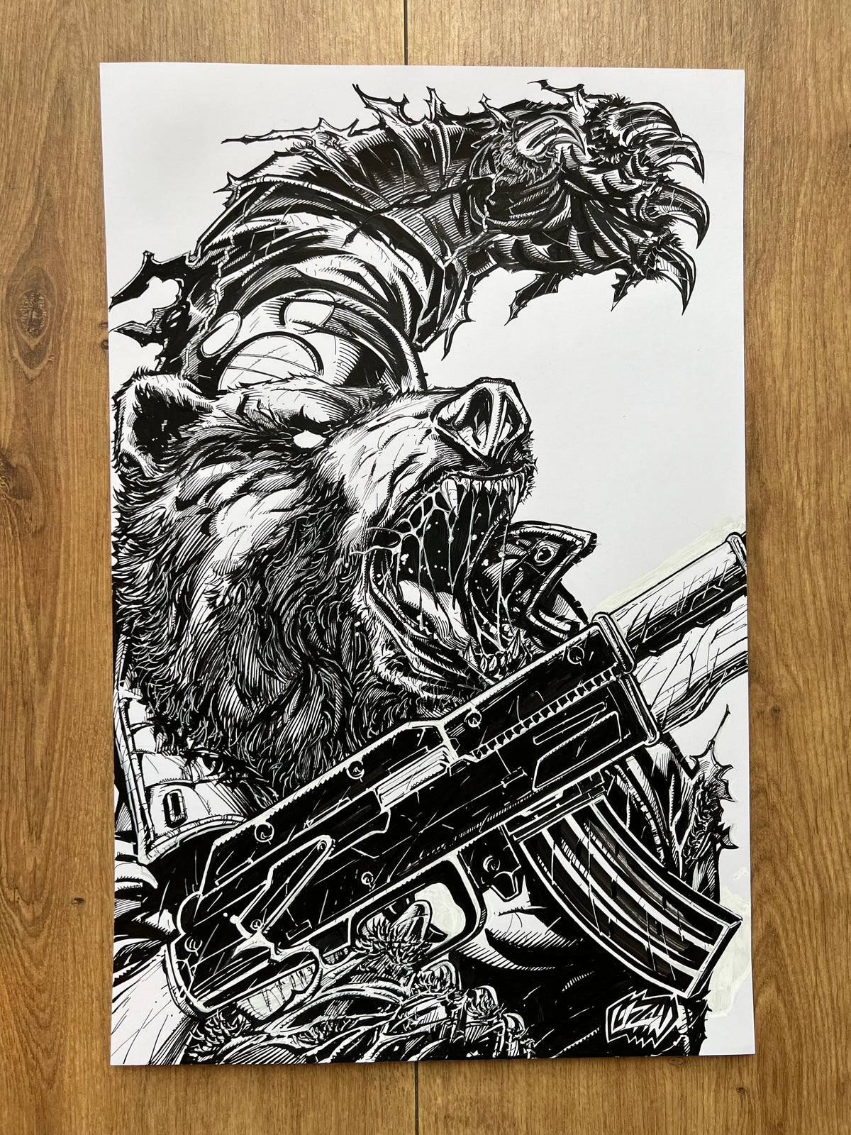 Escape #1 — Original Cover Art