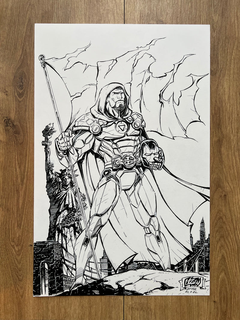 FAME: Robert Downey Jr. #1 — Original Cover Art