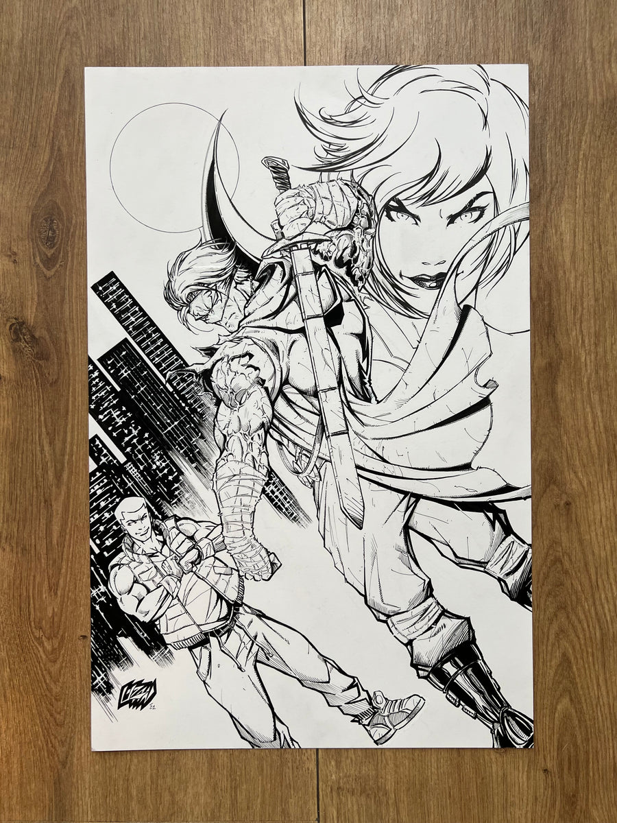 Final Boss #1 — Original Cover Art