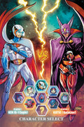 Gatchaman #1 - Virgin Edition - Reprint variant comic book cover illustrated by Franck Uzan.