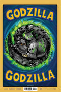 Godzilla  #3 - Playing Card Edition variant comic book cover illustrated by Franck Uzan.