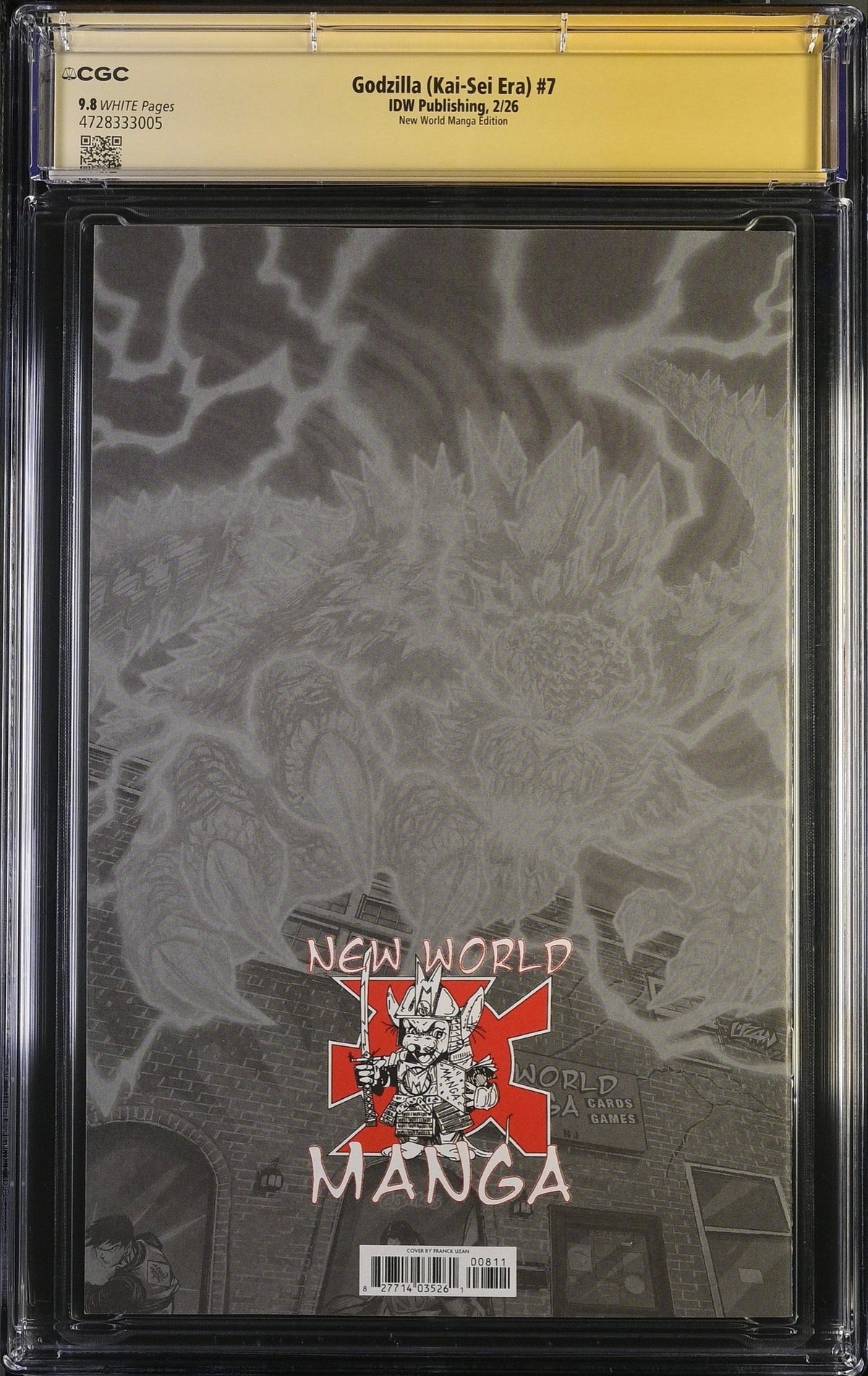 godzilla-7-cgc CGC 9.8 back 4728333005