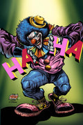 HAHA #6 - Virgin Edition variant comic book cover illustrated by Franck Uzan.