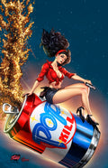 Pop Kill #1 - Virgin Edition Reprint variant comic book cover illustrated by Franck Uzan.