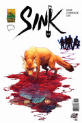 Sink #4 - Trade Edition variant comic book cover illustrated by Franck Uzan.