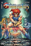 Thundercats #12 - Trade Edition variant comic book cover illustrated by Franck Uzan.