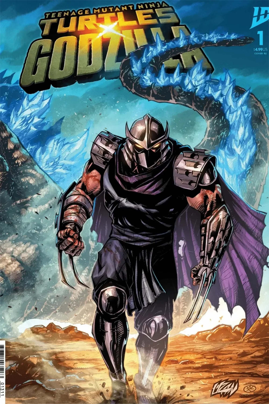 TMNT x Godzilla #1 - Trade Edition-Wraparound
