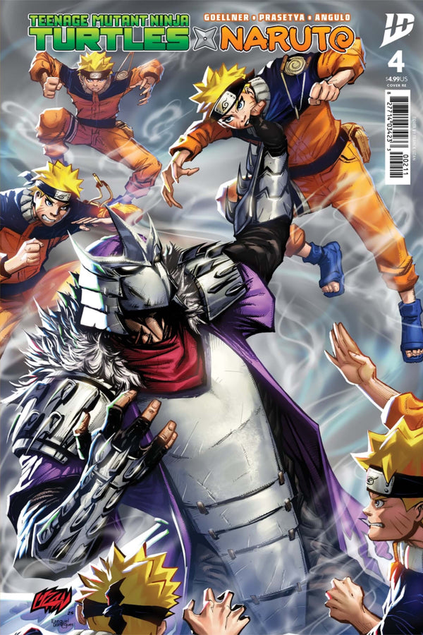 TMNT x Naruto #4 - Trade Edition