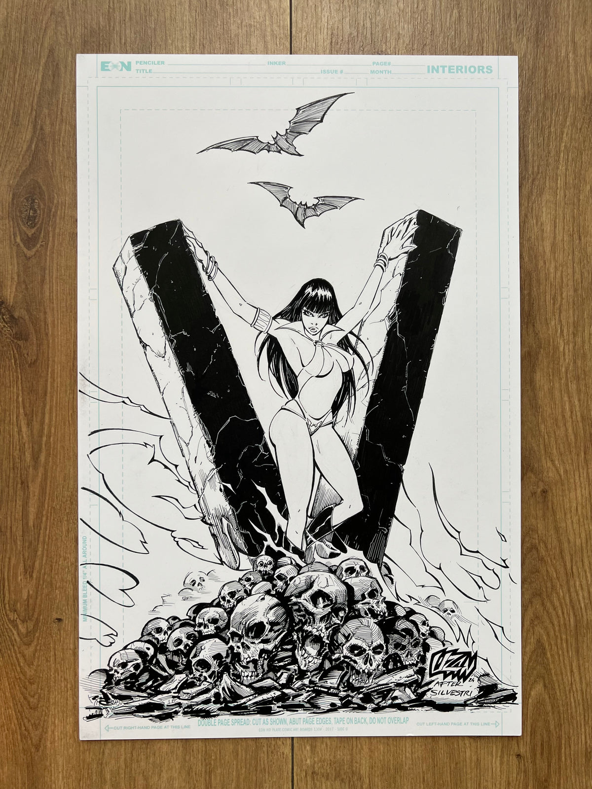 Vampirella #675 — Original Cover Art