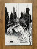 Original published cover art for Vanish #1, ink on Bristol board by Franck Uzan