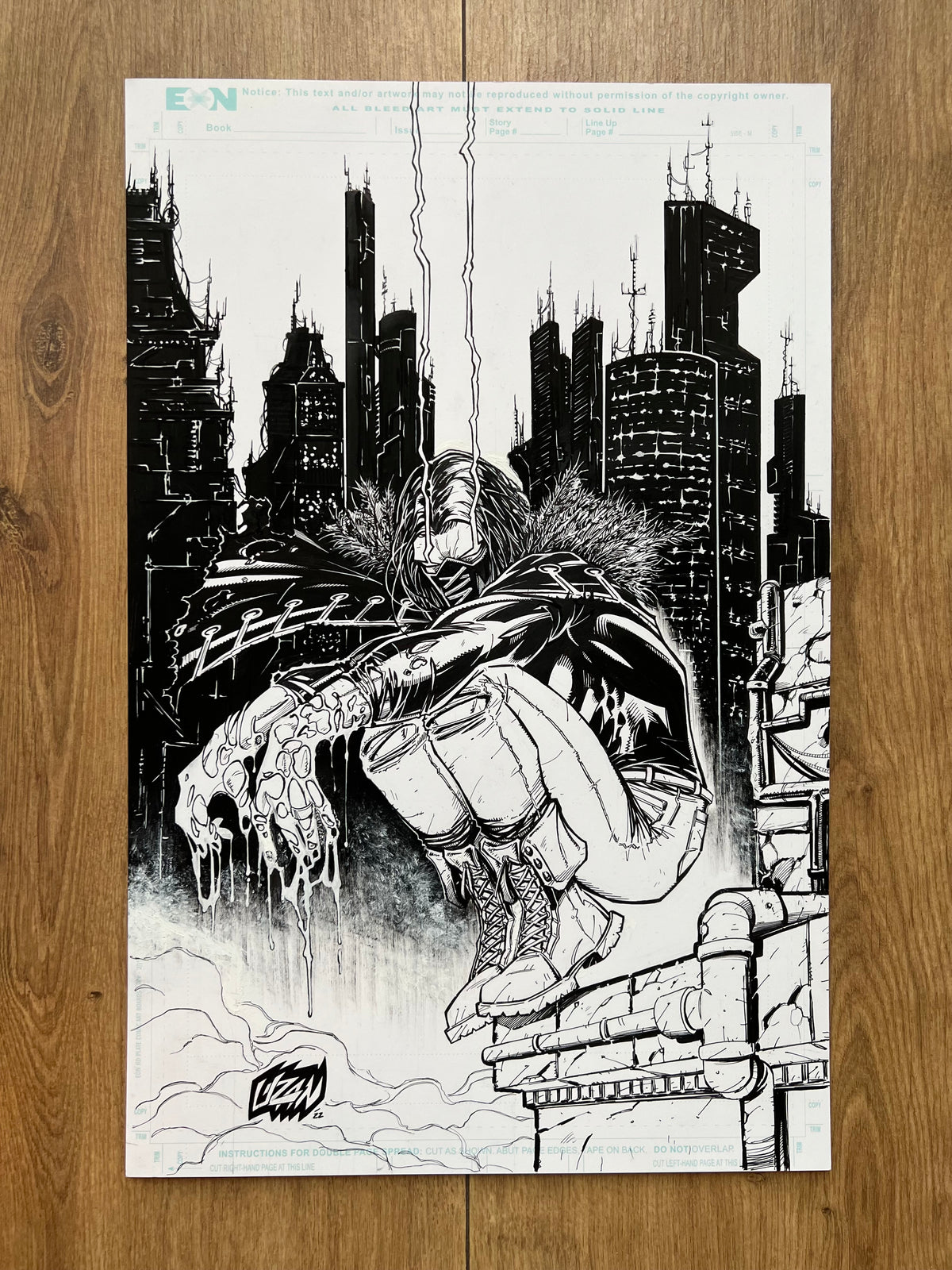 Vanish #1 — Original Cover Art