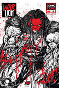 War Lion #1 - B&W&BLOOD Trade Edition variant comic book cover illustrated by Franck Uzan.