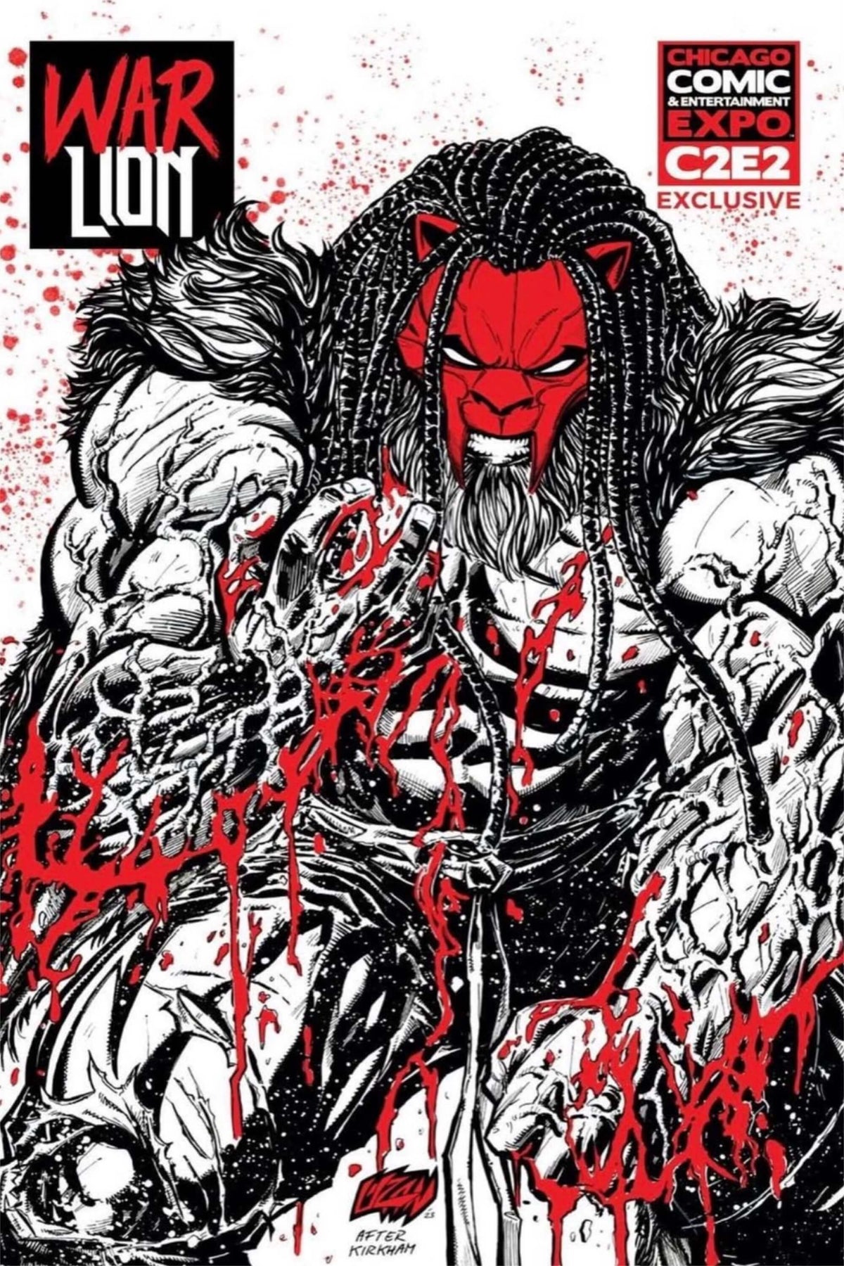War Lion #1 - B&W&BLOOD Trade Edition
