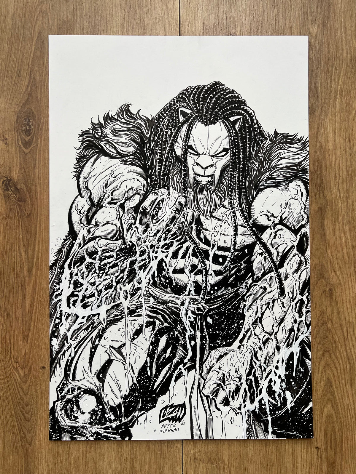 War Lion #1 — Original Cover Art