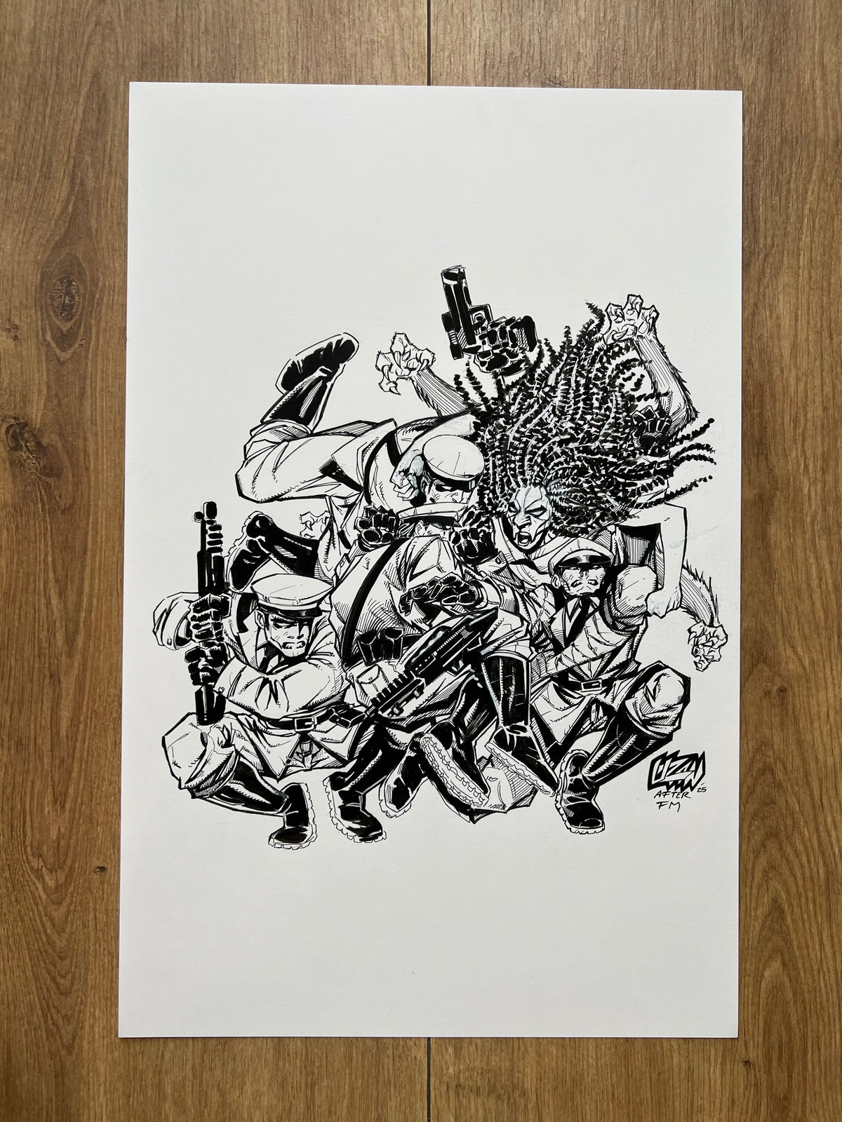 War Lion #3 ECCC Exclusive — Original Cover Art