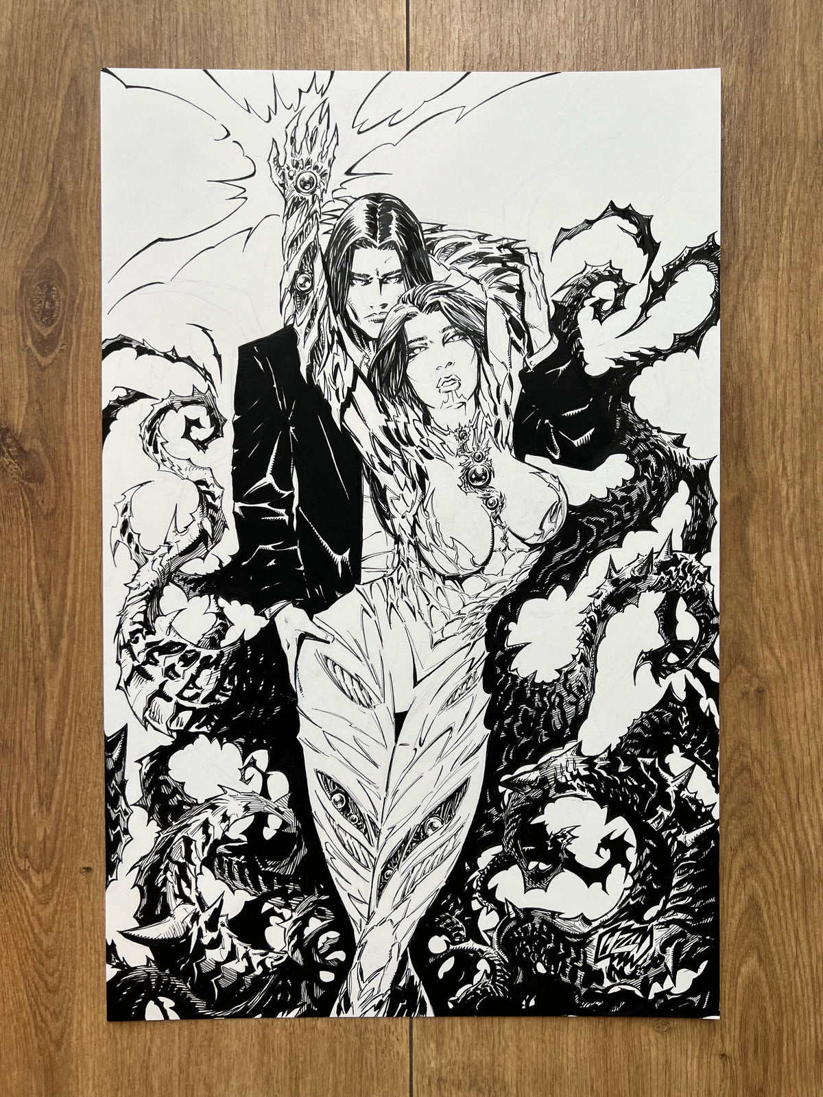 Witchblade #8 — Original Cover Art