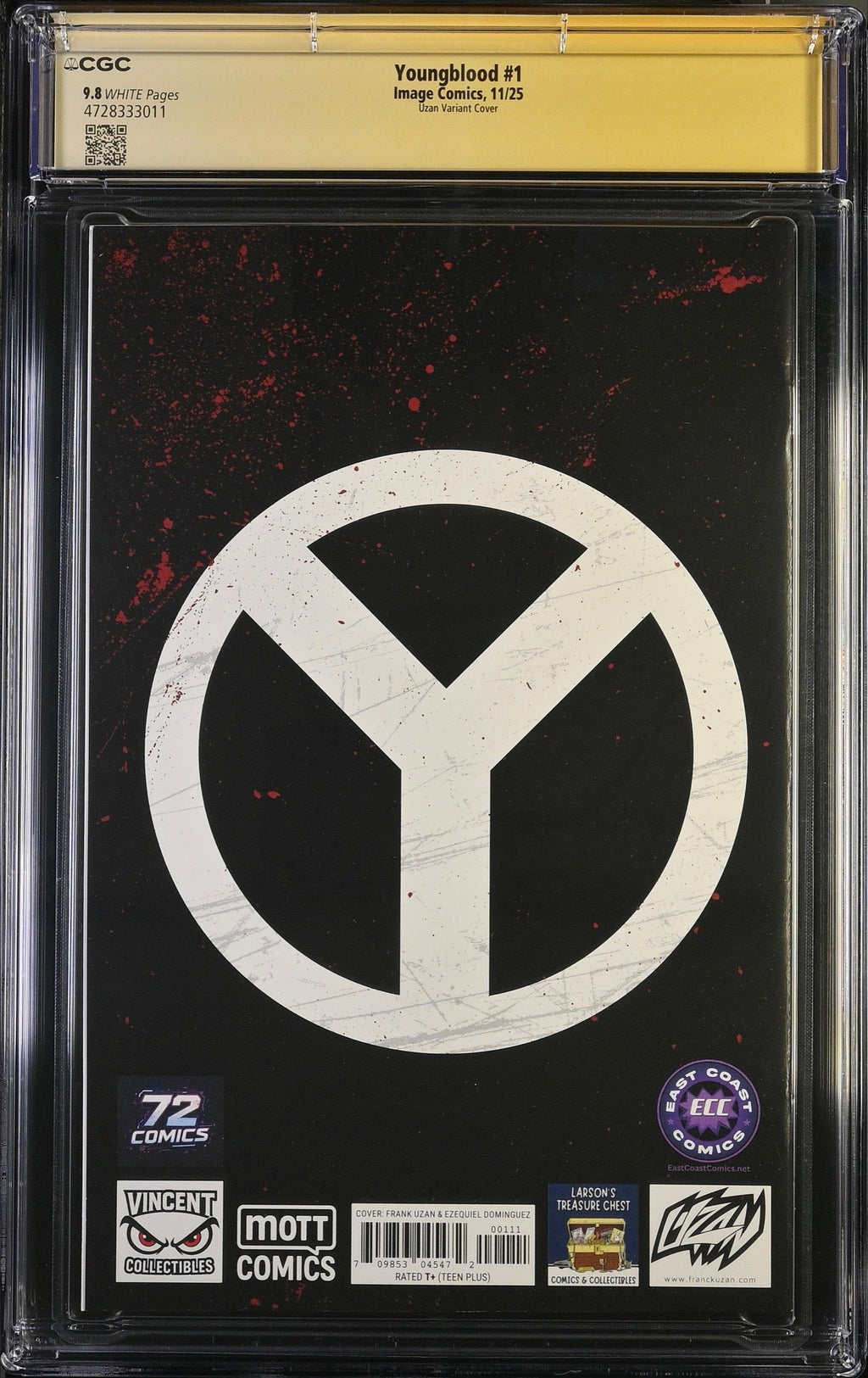 Youngblood #1 Trade CGC back