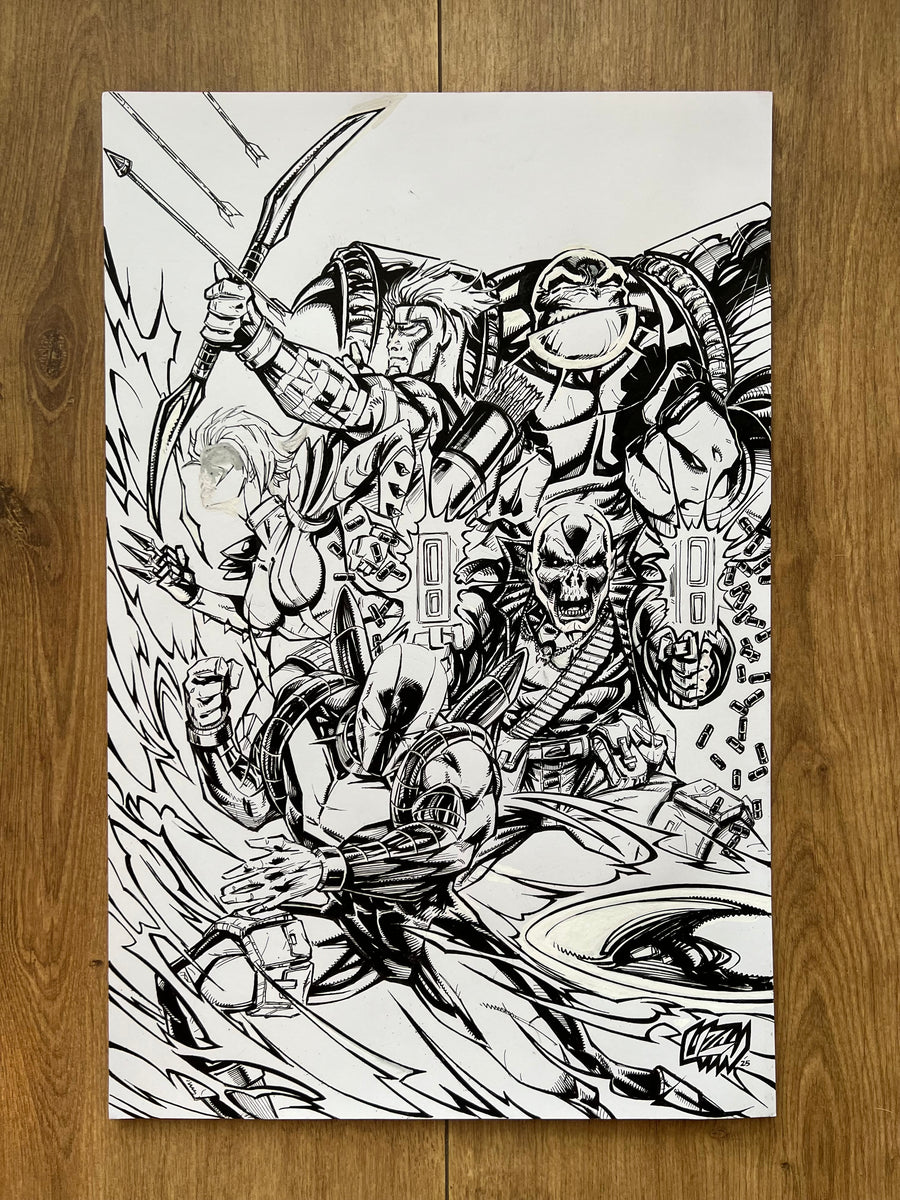 Youngblood #1 — Original Cover Art